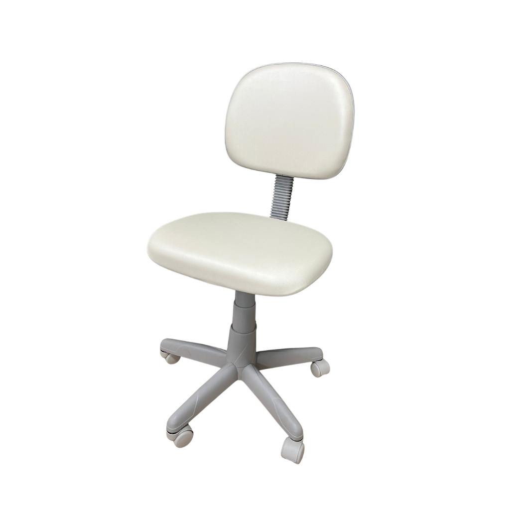 Mocho Profissional para Bancada Baixa — Entrada da Linha, sem Aro | Acabamento Cinza, Altura 44–54 cm, 110 kg | 31 Cores — Cadeira Escritório IND