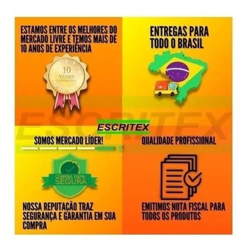 Base estrela - Pistão - Rodízios - Flange Para Cadeira Diretor - Cadeira Escritório IND
