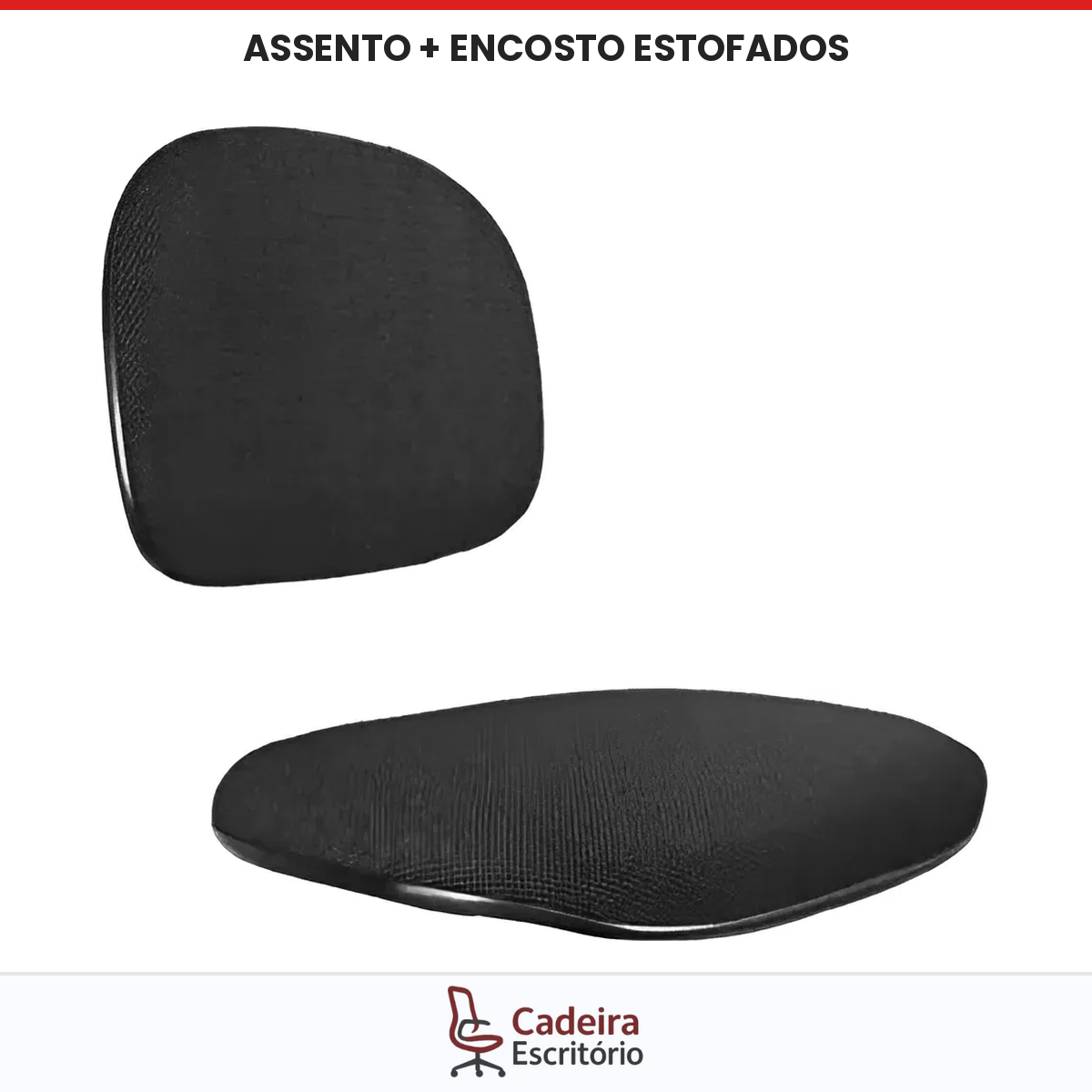 Assento E Encosto Da Cadeira Secretaria Tecido
