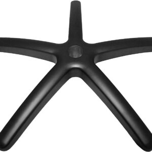Base Cadeira Giratória Gamer Presidente Preta em Nylon de Alta Resistência 325 mm - Cadeira Escritório IND